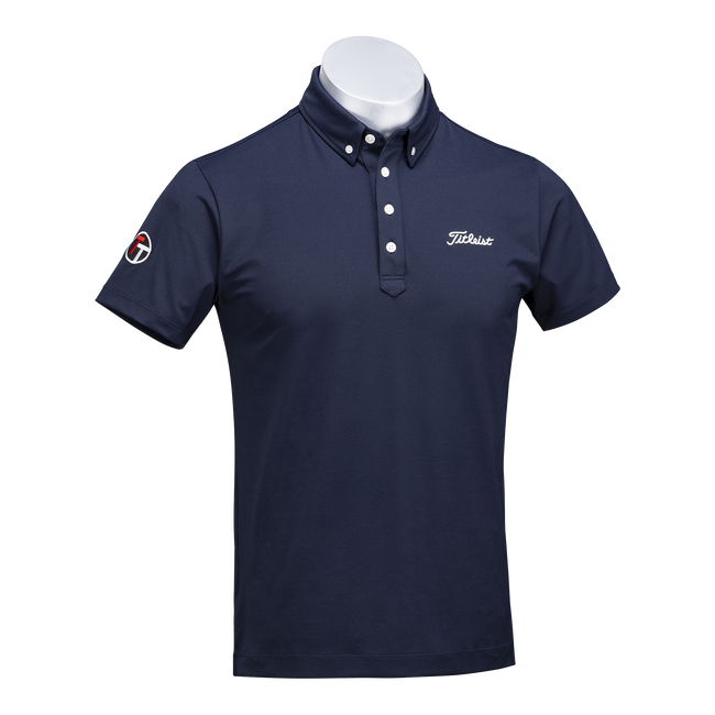 TEAM TITLEIST ベーシック ストレッチボタンダウン シャツ   