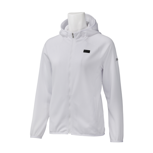 ウィメンズ UVケア メッシュ フーディー