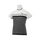 ウィメンズ ストライプニット モックシャツ