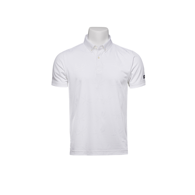 リーフジャカード シャツ