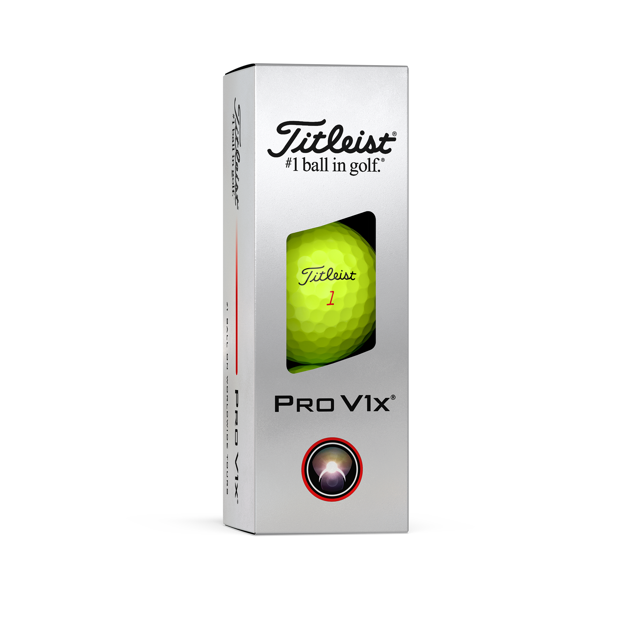 Pro V1x ローナンバー （イエロー）