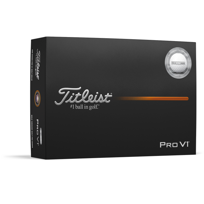 2025 Pro V1 Enhanced Alignment Golf Balls | Titleist 2025 Pro V1 Enhanced Alignment Golf Balls | Titleist