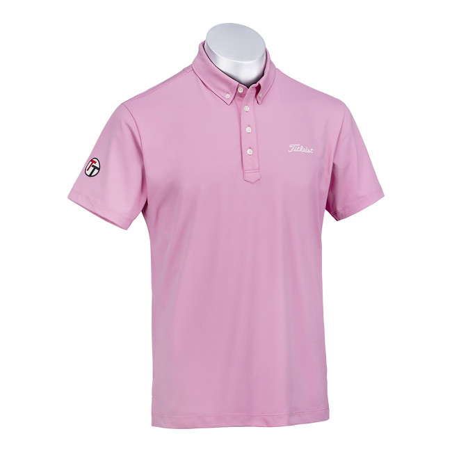 TEAM TITLEIST ベーシック ストレッチボタンダウン シャツ   