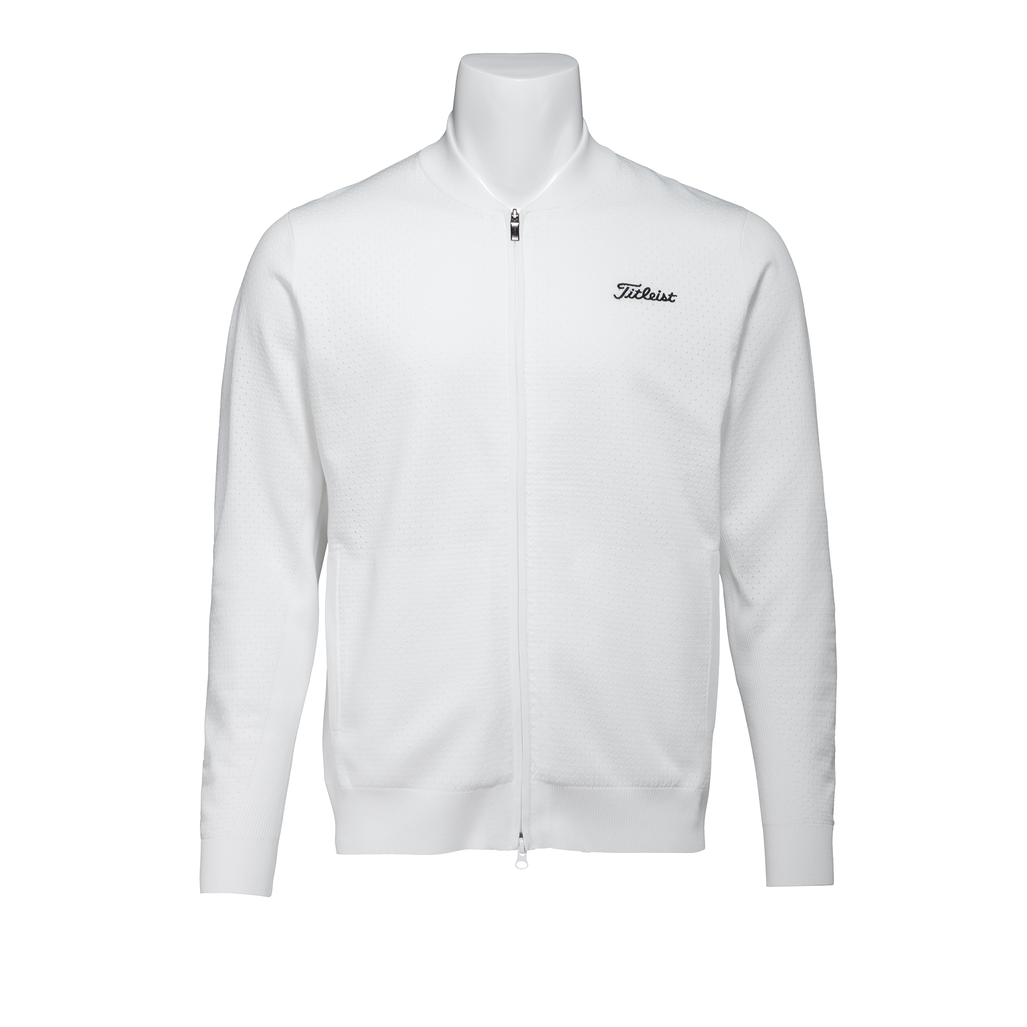 希少極美品！TITLEISTタイトリスト カシミヤ100% ハーフジップセーター