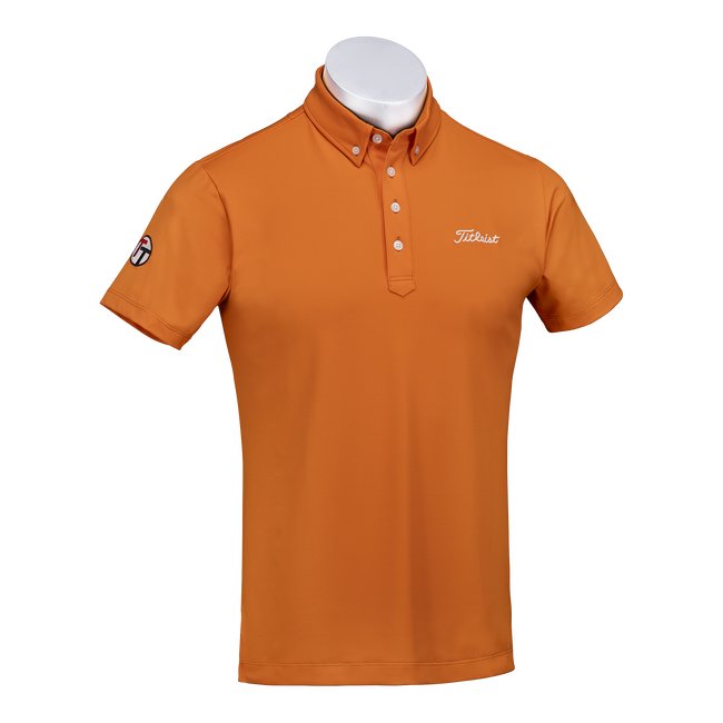 TEAM TITLEIST ベーシック ストレッチボタンダウン シャツ   