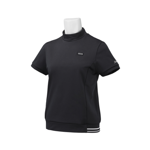 ウィメンズ ミニ裏毛 モックネックシャツ