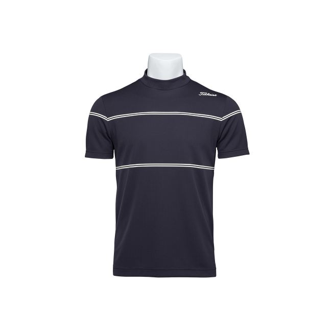 ホールメッシュ モックシャツ