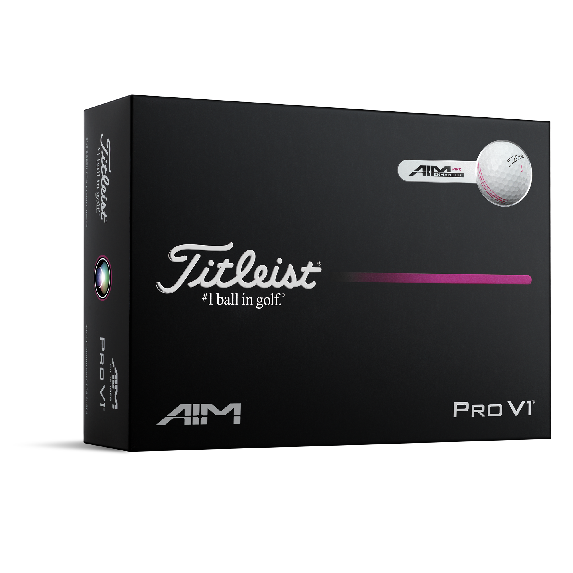 Pro V1 AIM Enhanced Pink