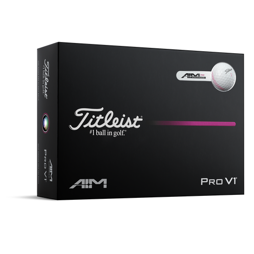 Pro V1 AIM Enhanced Pink