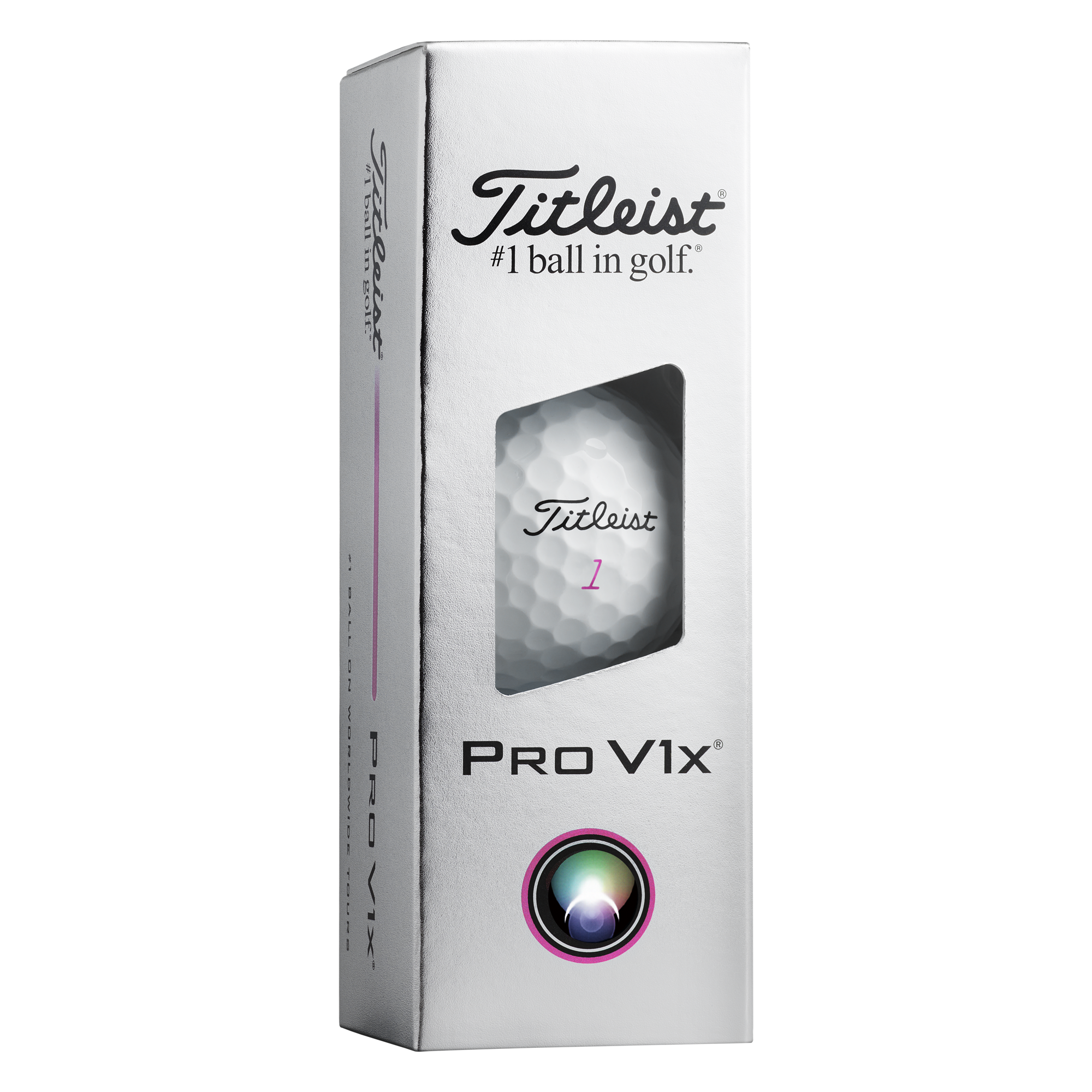 Pro V1x AIM Enhanced Pink