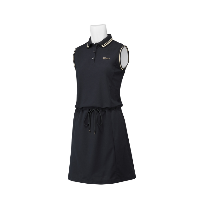 ウィメンズ ハイゲージカノコ ポロワンピース