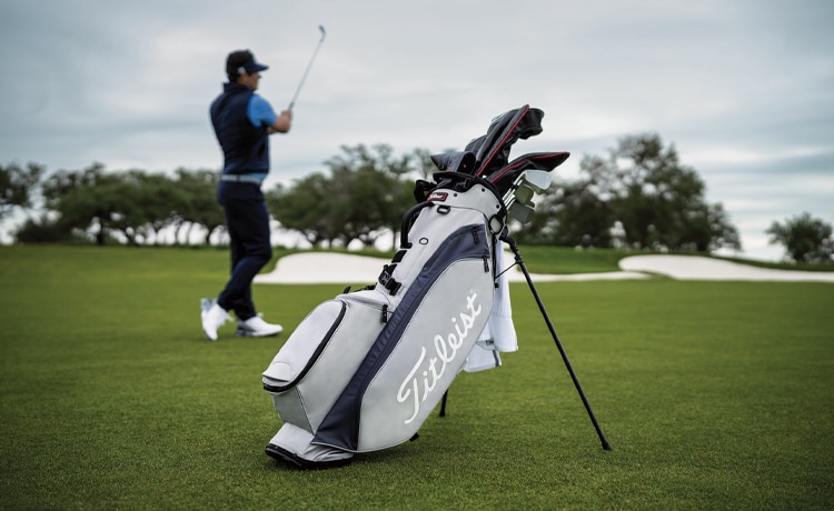 Titleist☆タイトリスト☆ゴルフバック☆フードなし☆白 - メルカリ