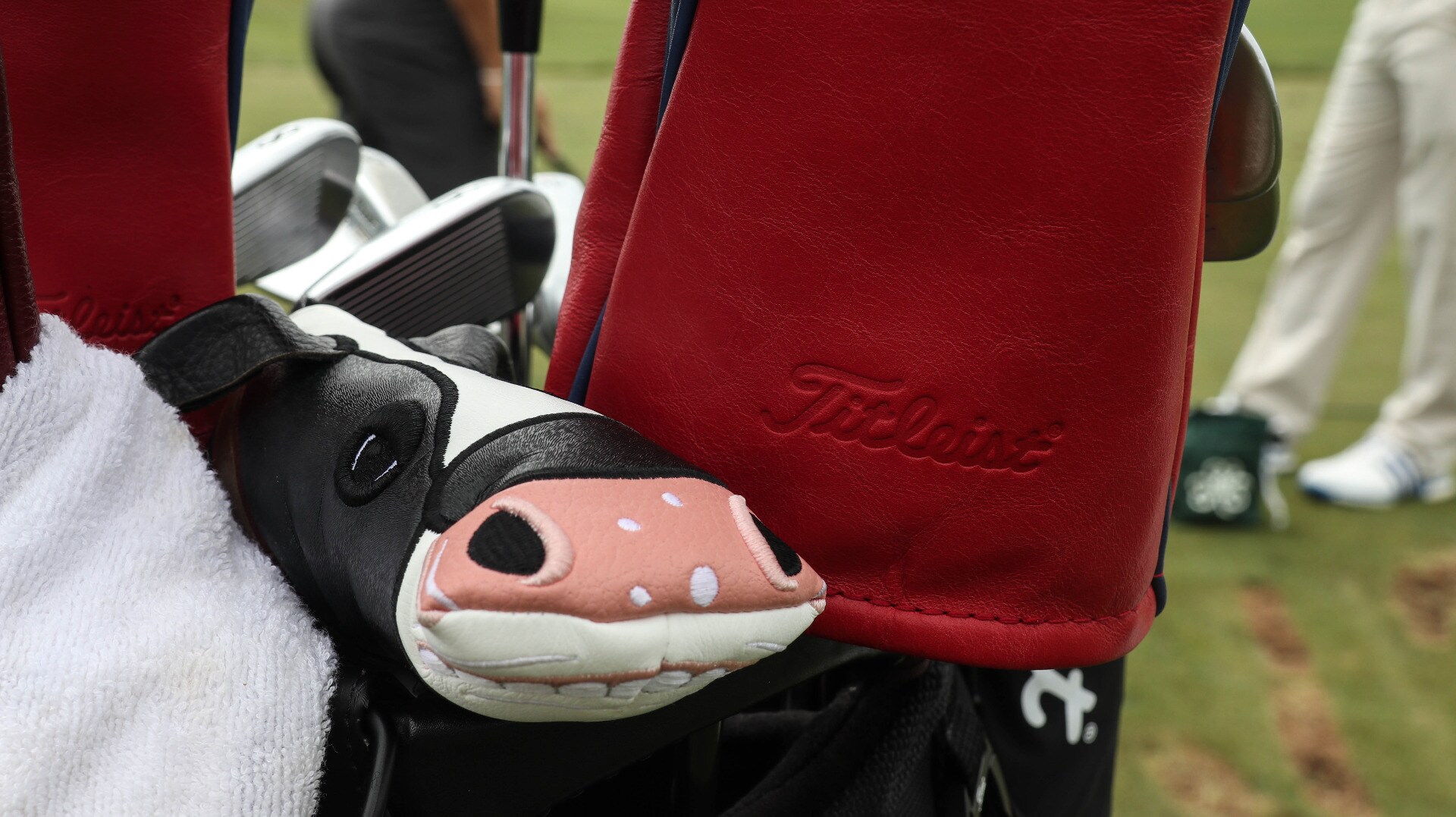 A look inside Bud's Titleist bag to see the de...