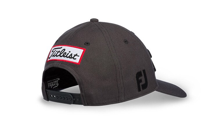 Tour Snapback, Charcoal with Black embroidery