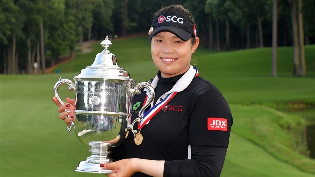 Ariya Jutanugarn Ariay Jutanugarn at U.S. Women's Open